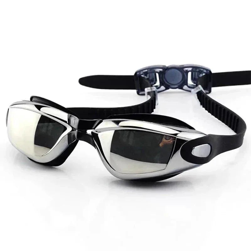 Swimming Goggles for Men &amp; Women – Anti-Fog UV Protection, Waterproof, Adjustable Silicone Swim Goggles for Adults &amp; Kids - Allen-Fitness