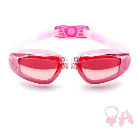Swimming Goggles for Men &amp; Women – Anti-Fog UV Protection, Waterproof, Adjustable Silicone Swim Goggles for Adults &amp; Kids - Allen-Fitness