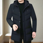 Thickened Winter Coats For Men - Warm Wool Lined, V-Neck Design, Comfort Fit XL-5XL - Allen-Fitness