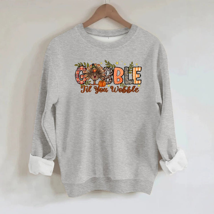 Turkey print loose fleece hoodie - Premium Fitness & Activewear