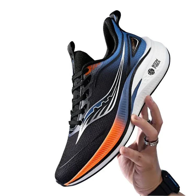 UltraRun High-Performance Running Shoes for Men - Breathable, Shock-Absorbing, Carbon Plate Design - Allen-Fitness