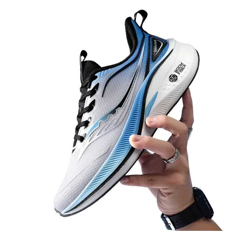 UltraRun High-Performance Running Shoes for Men - Breathable, Shock-Absorbing, Carbon Plate Design - Allen-Fitness