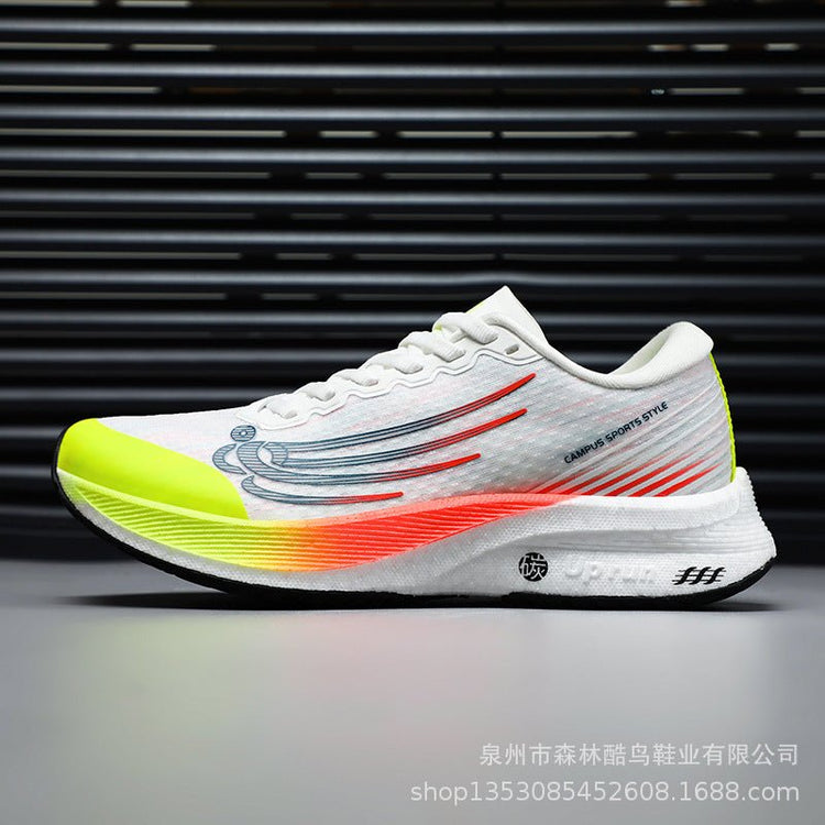 Uprun space flying man full palm carbon plate shock absorption racing running shoes professional marathon running shoes breathable body Test shoes - Premium Fitness & Activewear