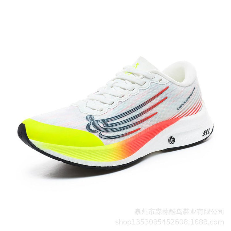 Uprun space flying man full palm carbon plate shock absorption racing running shoes professional marathon running shoes breathable body Test shoes - Premium Fitness & Activewear