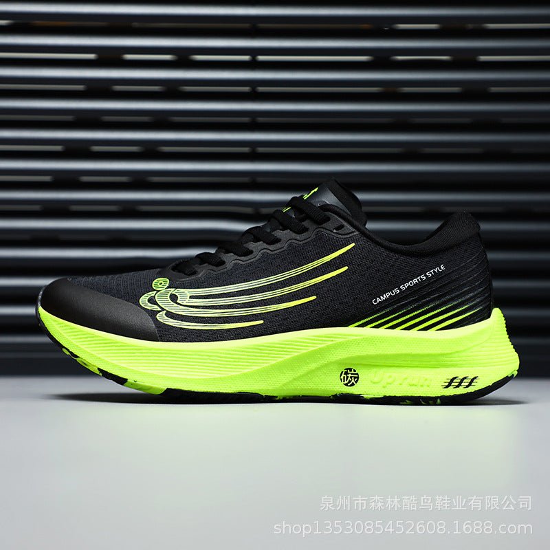 Uprun space flying man full palm carbon plate shock absorption racing running shoes professional marathon running shoes breathable body Test shoes - Premium Fitness & Activewear