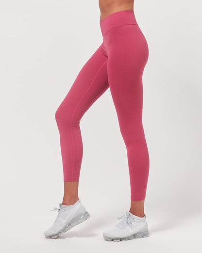 Vendetta 7/8 Breathable Workout Leggings with High - Waisted V Waistband - 26" Inseam - Allen - Fitness