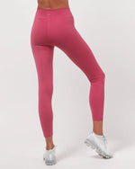 Vendetta 7/8 Breathable Workout Leggings with High-Waisted V Waistband - 26" Inseam - Allen-Fitness