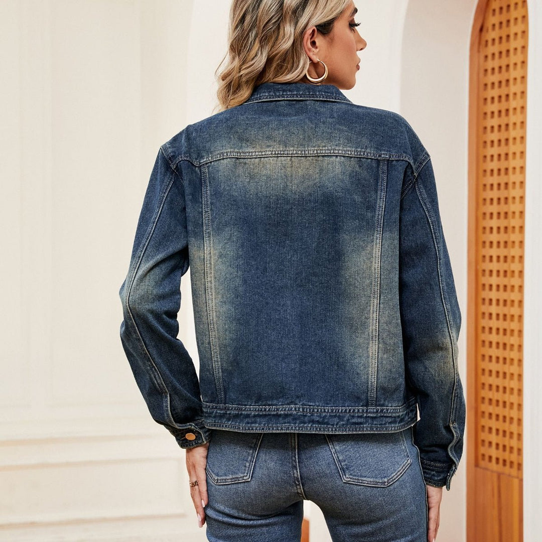 Washed Denim Jacket – Women&
