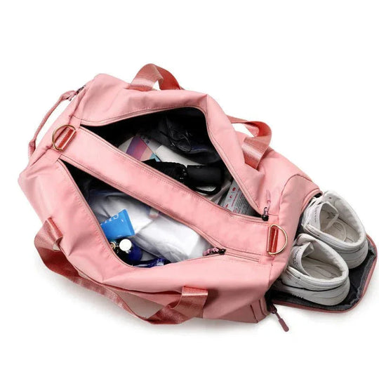 Waterproof Fitness Sports Travel Duffel Bag - Versatile Weekender for Men and Women - Allen-Fitness