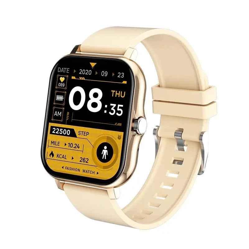 Women and Men Smart Watch Fitness Tracker 1.69" Colour Screen Full Fitness Tracker for Android iOS + Box - Allen-Fitness