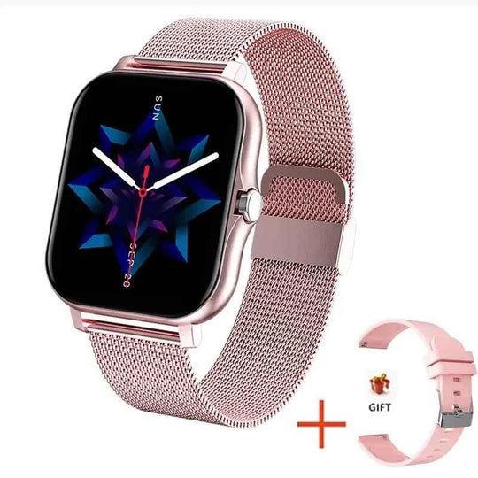 Women and Men Smart Watch Fitness Tracker 1.69" Colour Screen Full Fitness Tracker for Android iOS + Box - Allen-Fitness