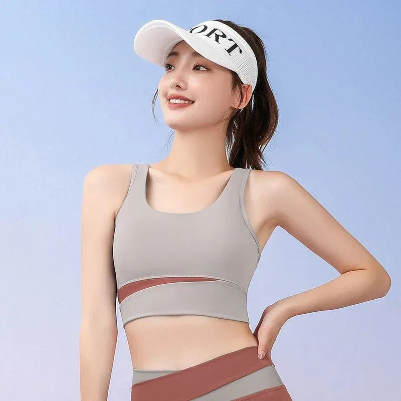 Women's Fitness Leggings & Bra Set - High Waist Seamless Yoga Outfit for Gym Workouts - Allen-Fitness