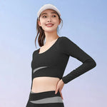 Women's Fitness Leggings & Bra Set - High Waist Seamless Yoga Outfit for Gym Workouts - Allen-Fitness