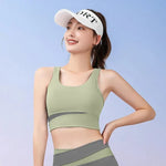 Women's Fitness Leggings & Bra Set - High Waist Seamless Yoga Outfit for Gym Workouts - Allen-Fitness