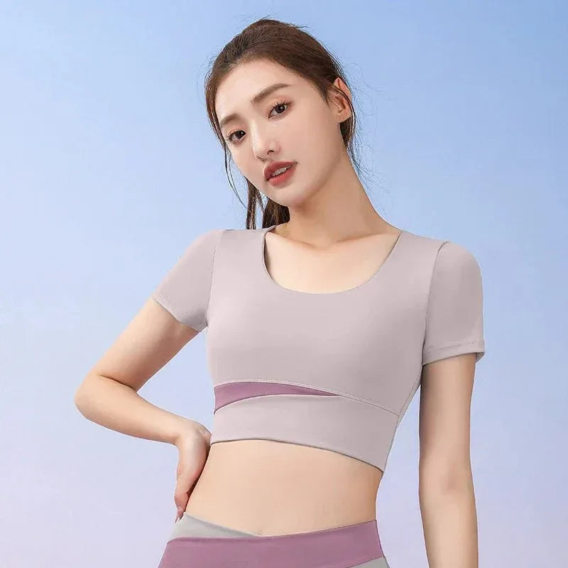 Women's Fitness Leggings & Bra Set - High Waist Seamless Yoga Outfit for Gym Workouts - Allen-Fitness