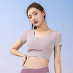 Women's Fitness Leggings & Bra Set - High Waist Seamless Yoga Outfit for Gym Workouts - Allen-Fitness