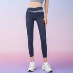 Women's Fitness Leggings & Bra Set - High Waist Seamless Yoga Outfit for Gym Workouts - Allen-Fitness