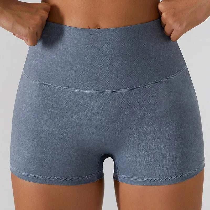 Women's Gym Wear 5 Piece Solid Seamless Compression Set with High Waist Leggings and Sports Bra - Allen-Fitness