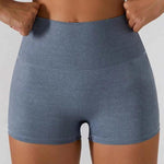 Women's Gym Wear 5 Piece Solid Seamless Compression Set with High Waist Leggings and Sports Bra - Allen-Fitness