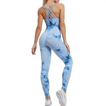 women sportswear yoga training tracksuit sports bra and leggings new yoga set fitness - Allen-Fitness