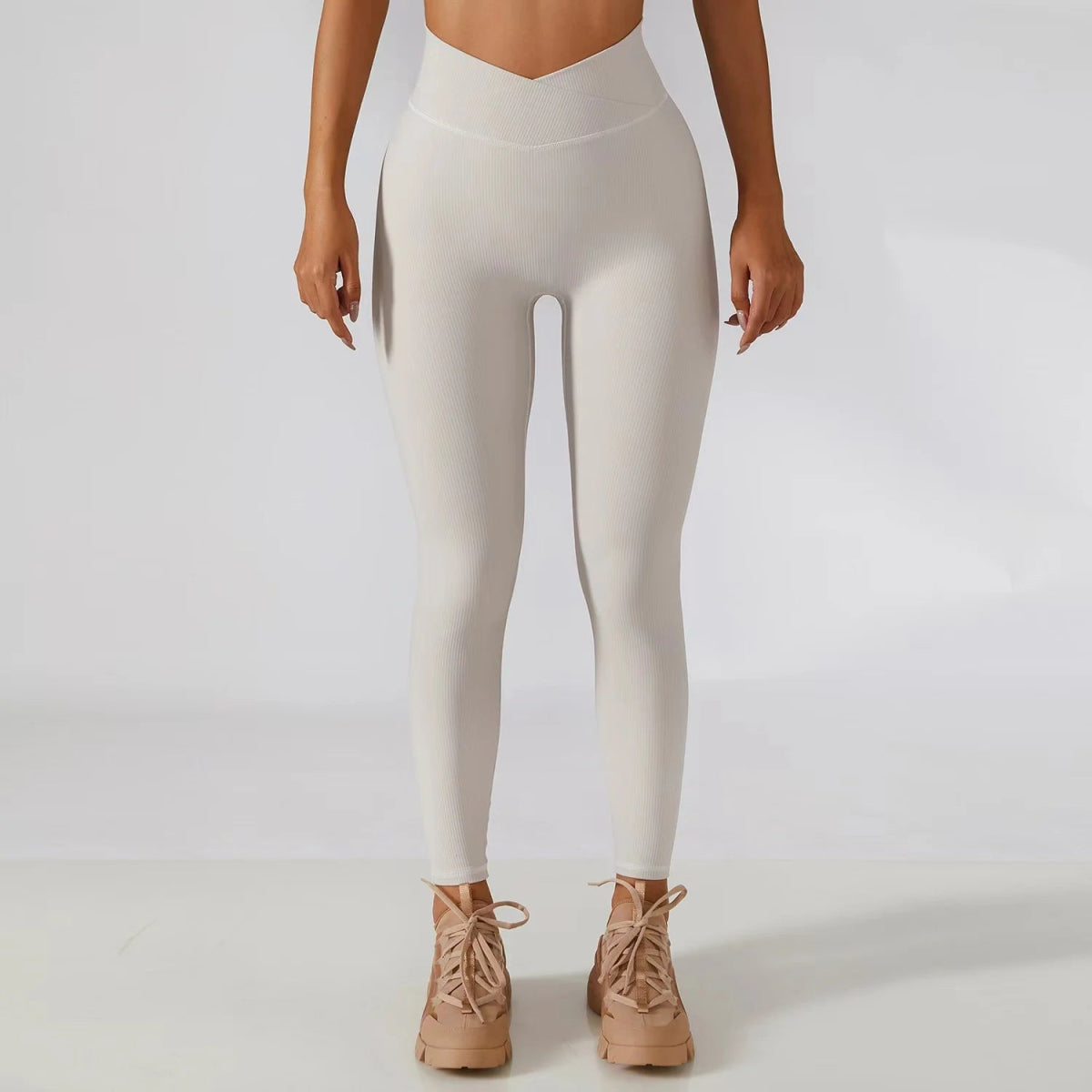 Women’s High Waist Yoga Pants Set, Sports Bra & Tummy Control Tank Top, Breathable & Quick Dry - Allen - Fitness