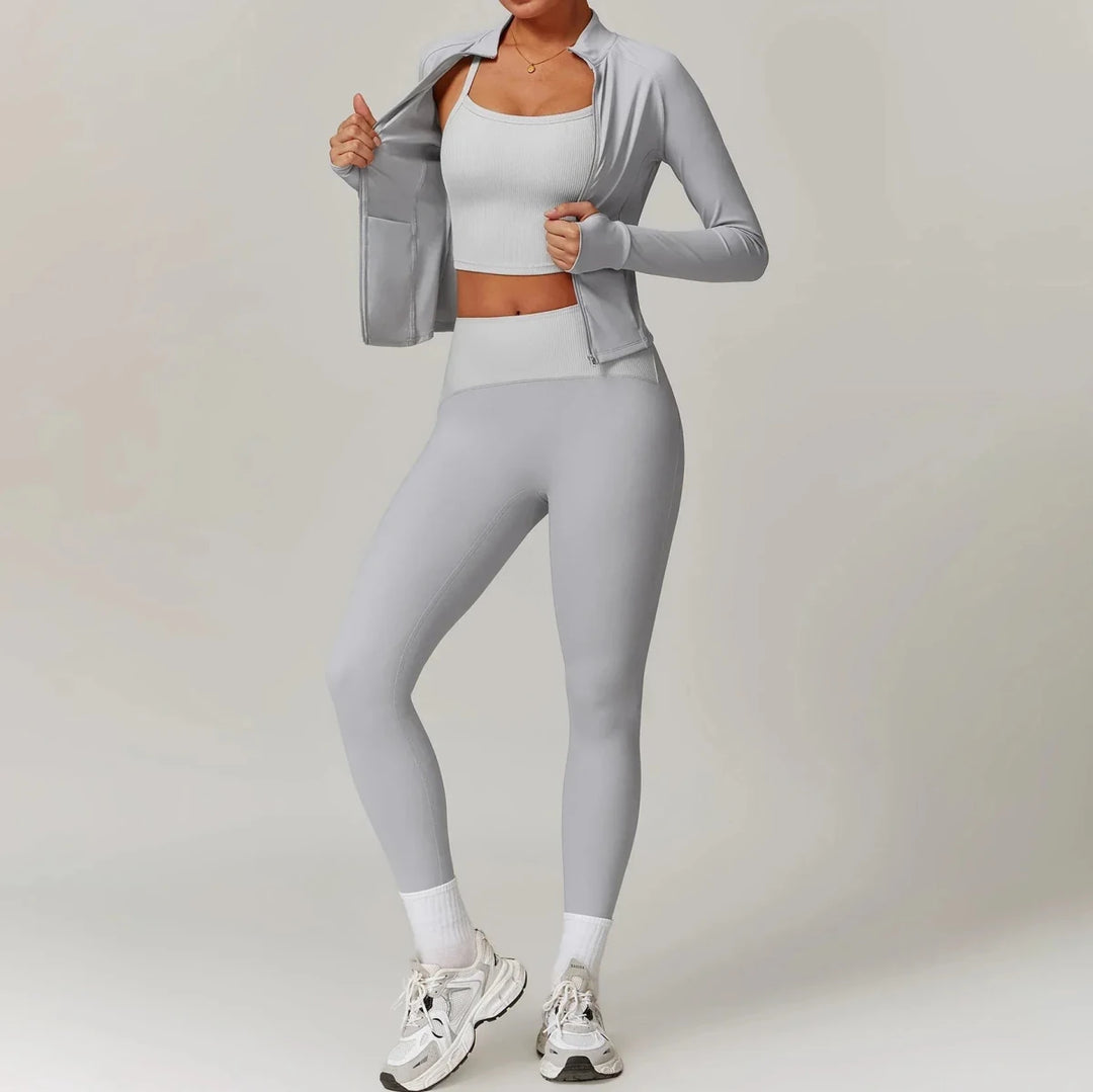 Women’s Leggings &amp; Sportswear Set – Quick Dry, Workout &amp; Athleisure Outfit - Allen-Fitness