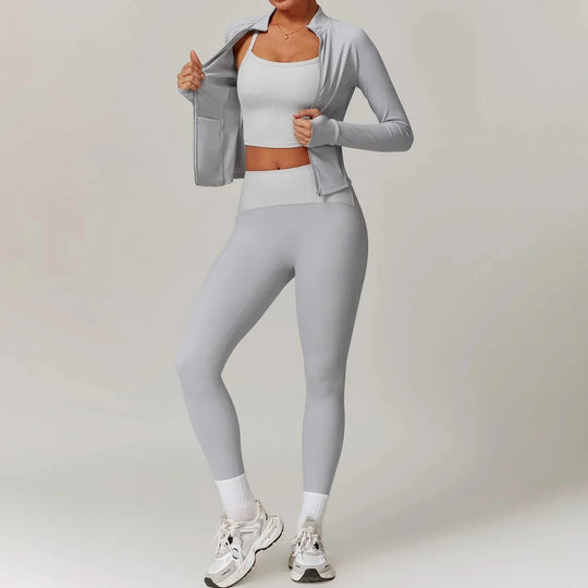 Women’s Leggings &amp; Sportswear Set – Quick Dry, Workout &amp; Athleisure Outfit - Allen-Fitness