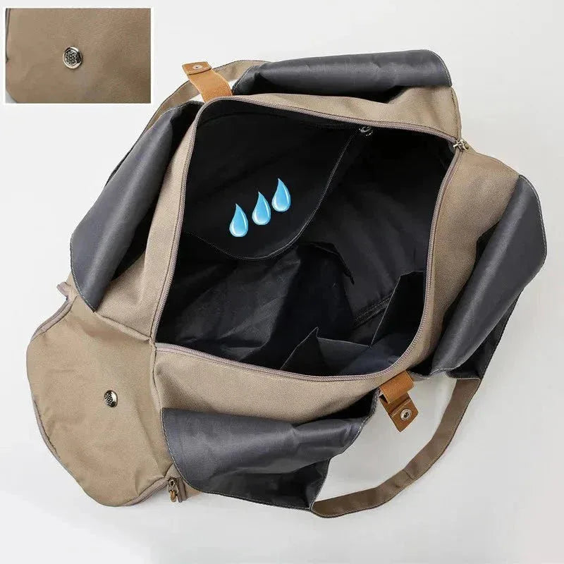 Women's Gym Bag - Waterproof Multi-Purpose Sports Bag with Shoe Pocket for Travel & Yoga - Allen-Fitness