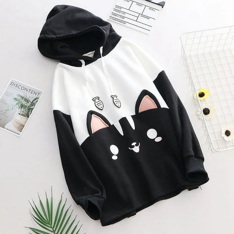 Women’s Oversized Hoodie – Casual Loose Fit Sweatshirt for Students - Allen-Fitness