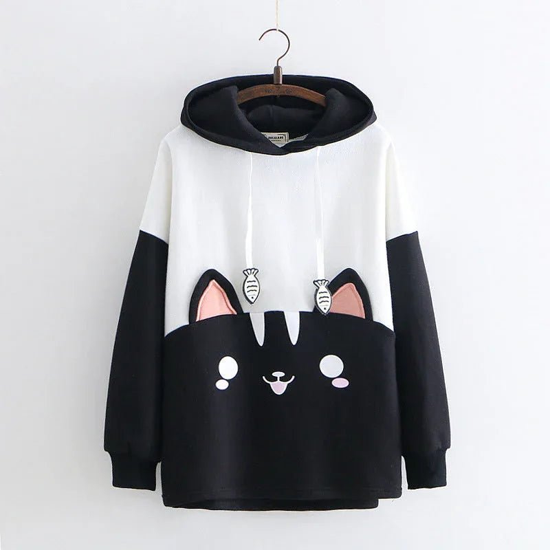 Women’s Oversized Hoodie – Casual Loose Fit Sweatshirt for Students - Allen-Fitness