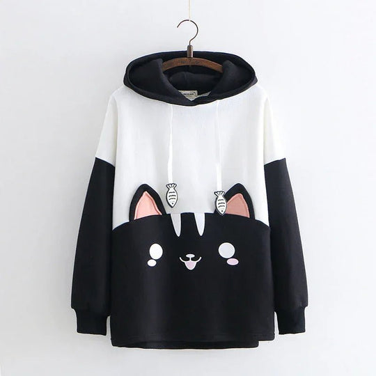 Women’s Oversized Hoodie – Casual Loose Fit Sweatshirt for Students - Allen-Fitness