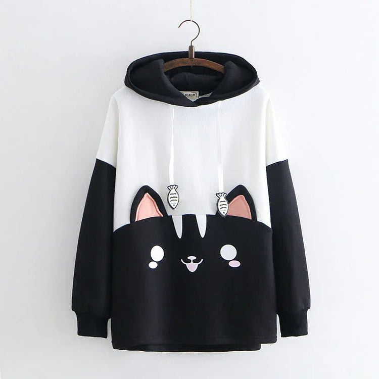 Women’s Oversized Hoodie – Casual Loose Fit Sweatshirt for Students - Allen-Fitness