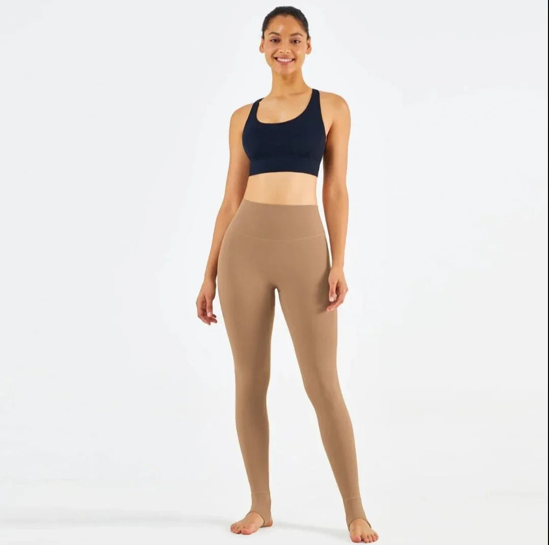 High-Waisted Womens Sports Leggings Set - Stay Comfortable and Dry - Allen-Fitness