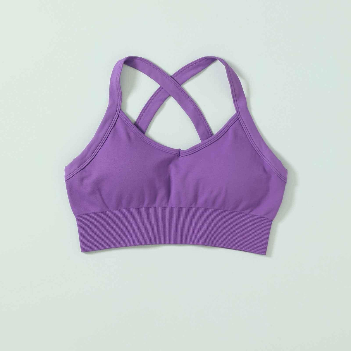 Women's sports two piece yoga suit fitness yoga set crop top and leggings gym training workout - Allen-Fitness