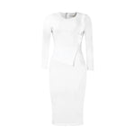 Spring Dresses Women Elegant Slim Long Sleeve Dresses For Women Clothing Office Dress For Women - Allen-Fitness