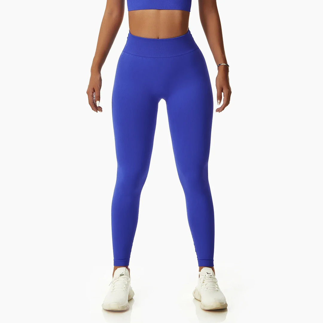 Women Popular New Design Seamless Shirt Short Legging Bra Gym Set Yoga Wear Set Fitness Set - Allen-Fitness
