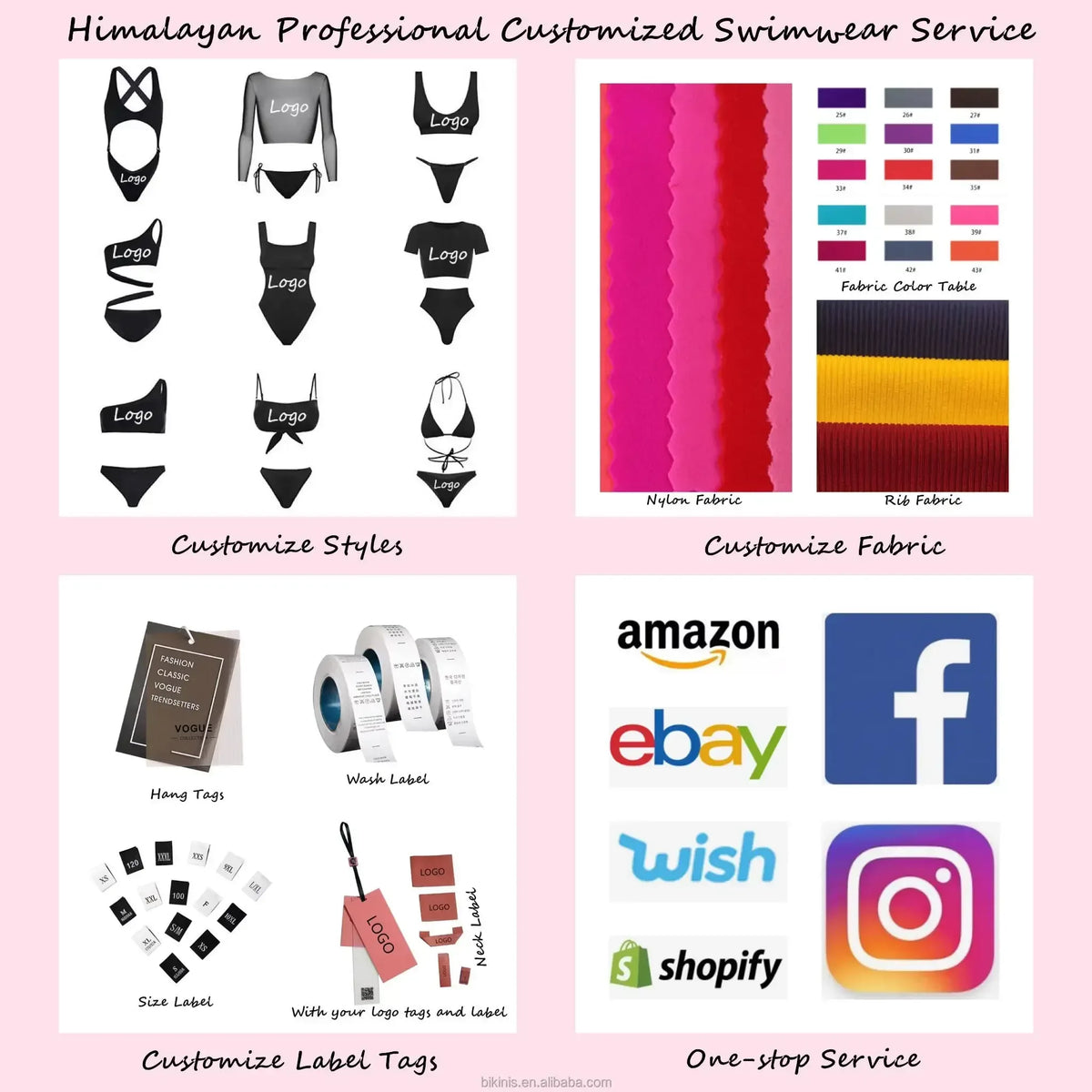 Fashion Women Backless Swim Set - 3 Piece Beachwear Bikini Set - Allen-Fitness