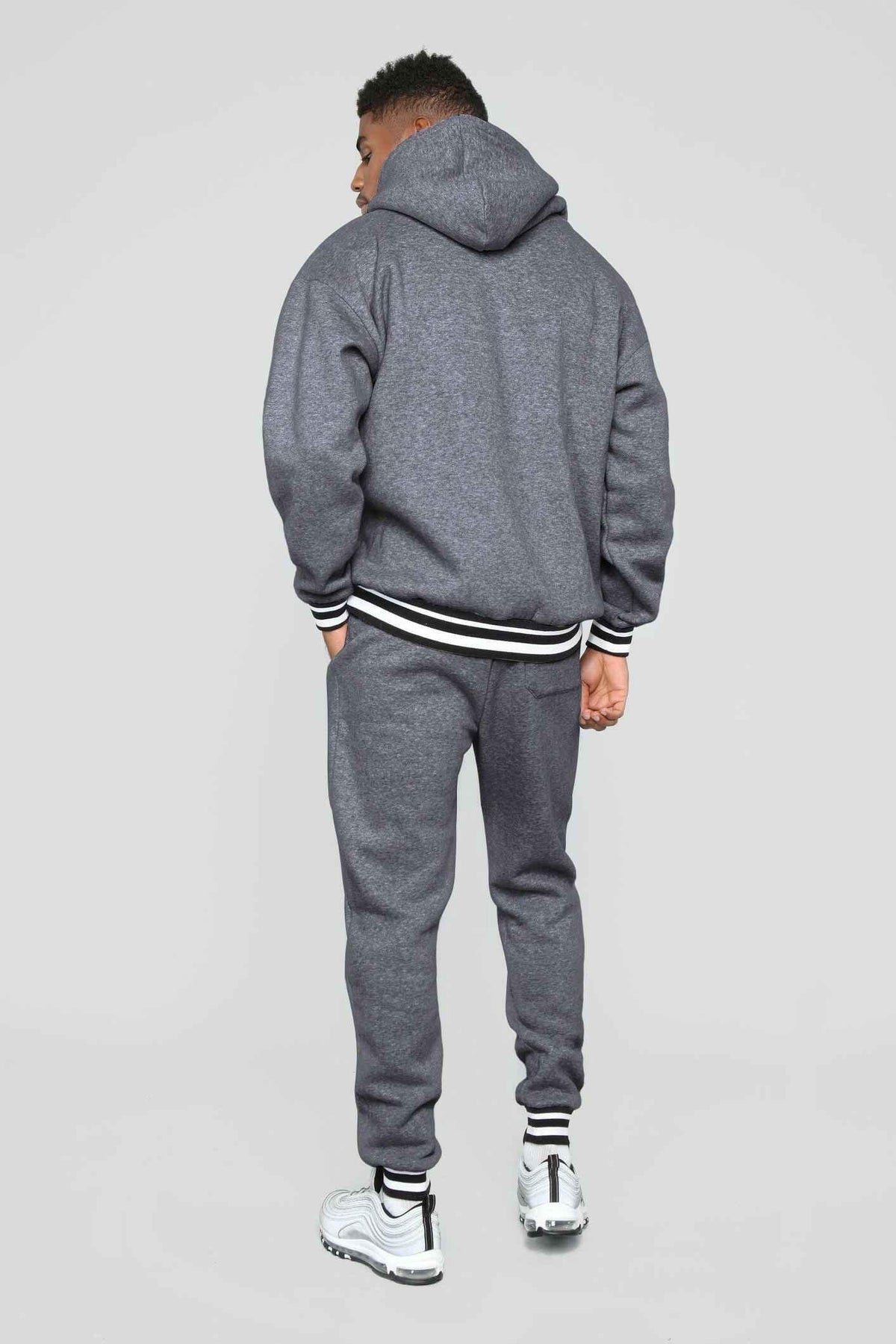 High Quality Men Sweatsuits Set with Blank Design - Premium Comfort & Style - Allen-Fitness