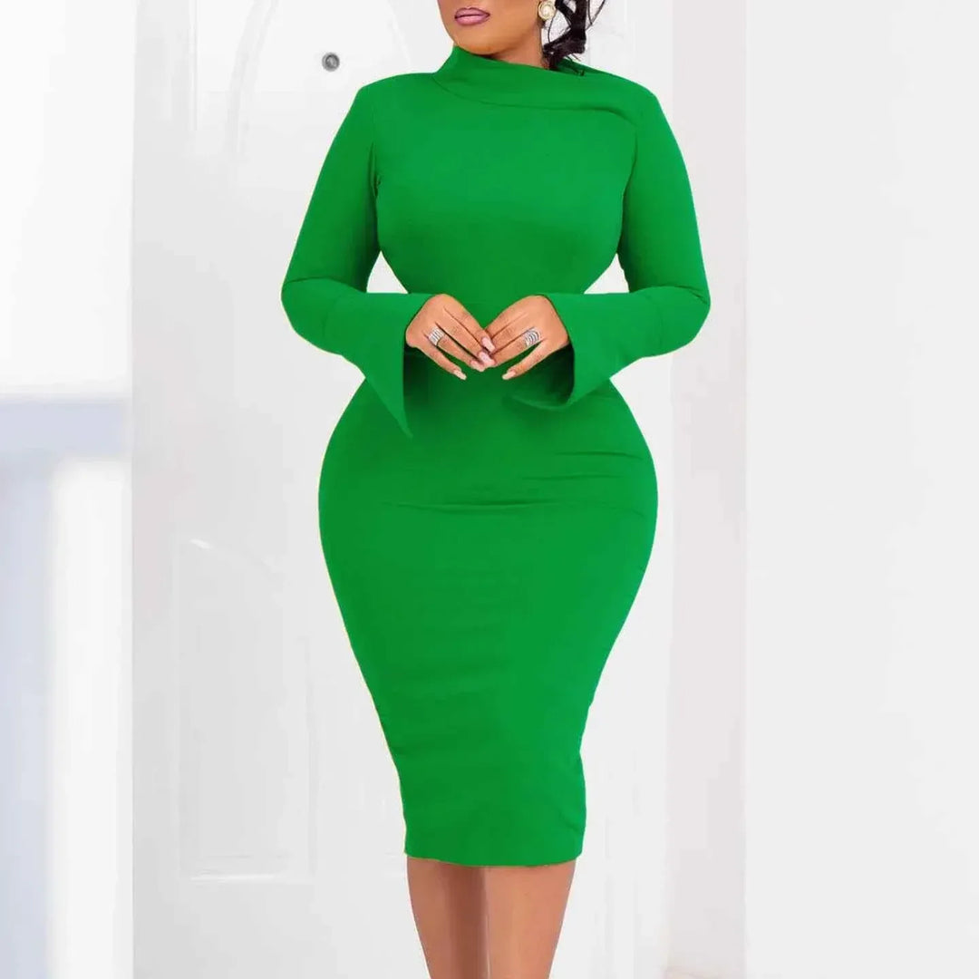 Business Dress for Women - Elegant Office Dress for Formal Work and Modest Attire for Mature Women - Allen-Fitness
