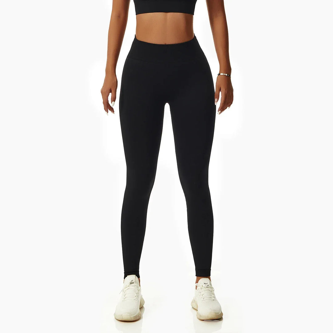 Women Popular New Design Seamless Shirt Short Legging Bra Gym Set Yoga Wear Set Fitness Set - Allen-Fitness