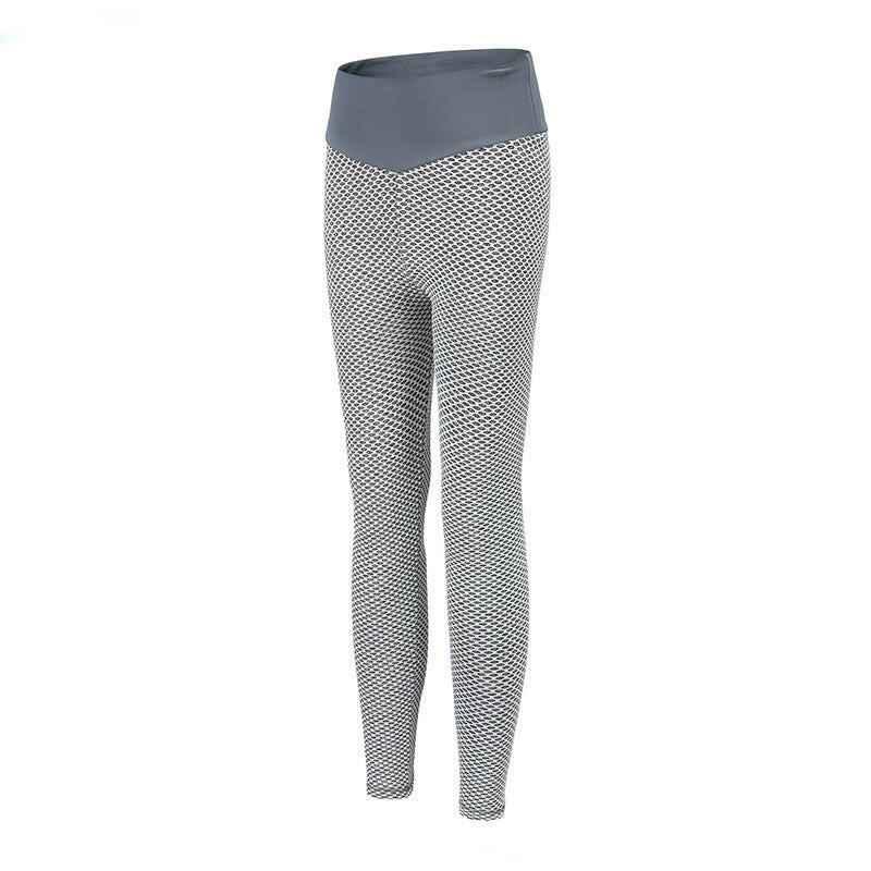 Women Solid Butt Lifting High Waist Workout Gym Fitness Yoga Pants - Allen-Fitness