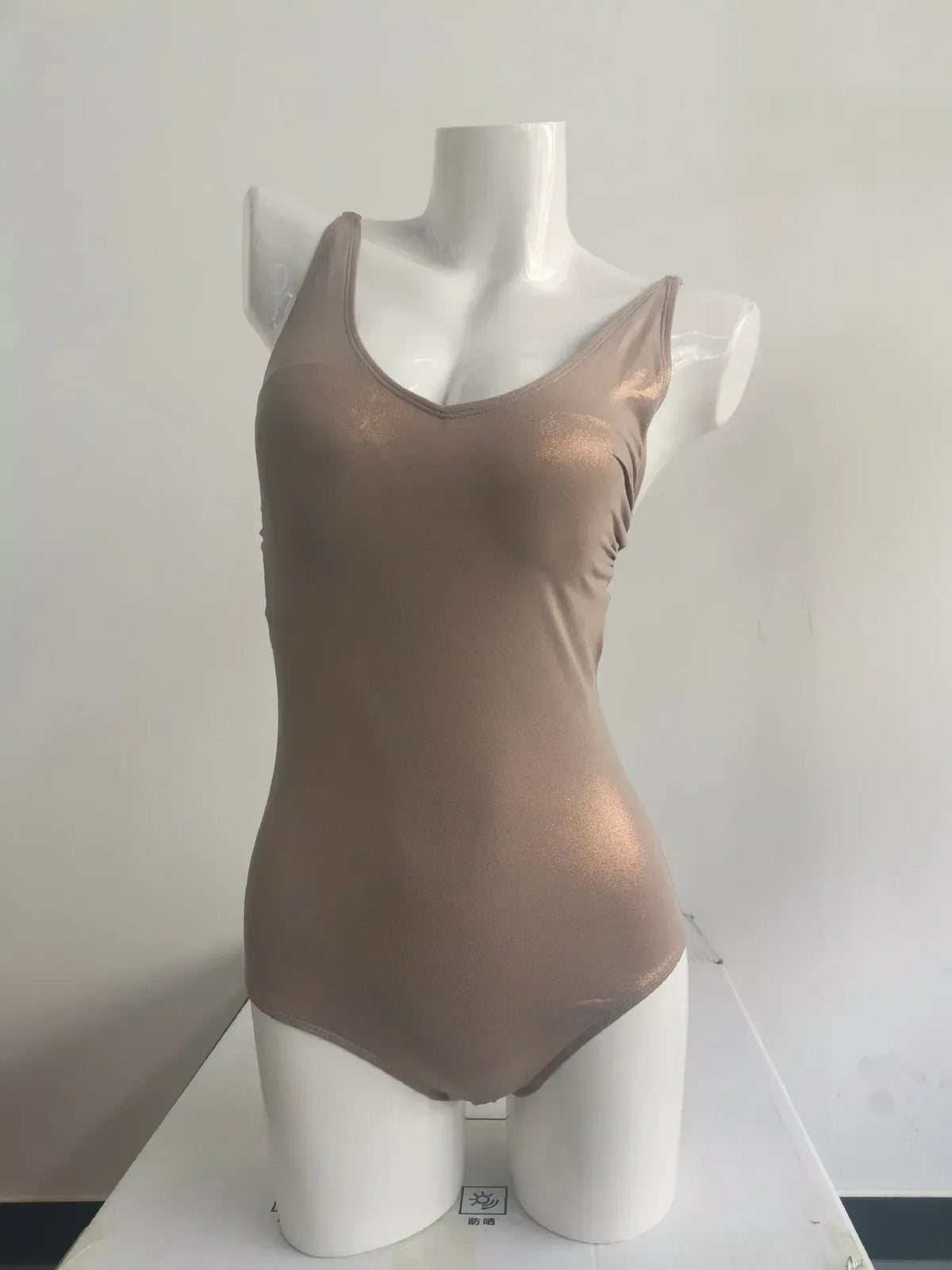 Striped Floral Deep V Beach Bodysuit - Trendy Swimwear for Women - Allen-Fitness