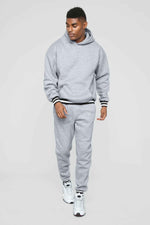 High Quality Men Sweatsuits Set with Blank Design - Premium Comfort & Style - Allen-Fitness