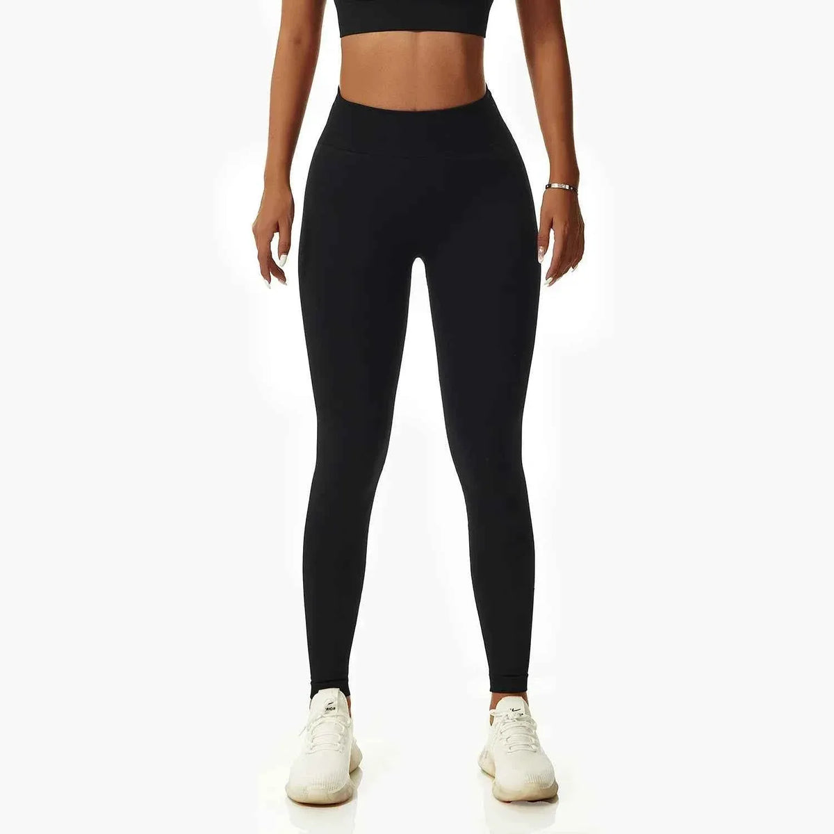 Leggings Yoga Set for Women - Seamless Bra Top and Scrunch Leggings Fitness Sport Suit - Allen-Fitness