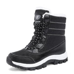 Snow Boots Plush Warm Ankle Boots for Women Winter Shoes Waterproof Boots Female Winter Shoes Booties Botas Mujer Platform Heels - Allen-Fitness