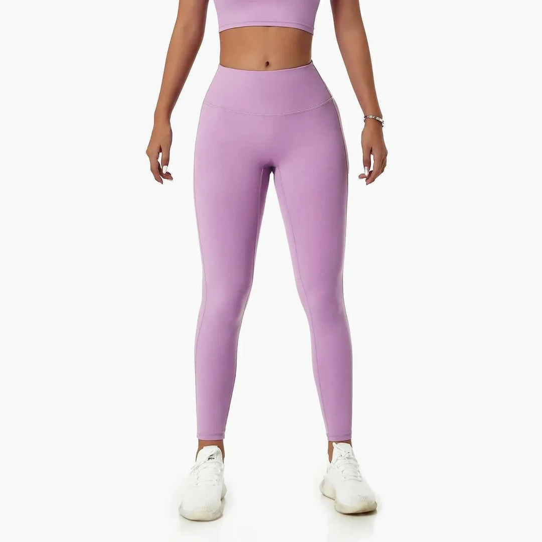 New Fitness Gym Sets 4-Piece Long Sleeve Hoodie Tracksuit Bra Leggings Workout Apparel Yoga Set for Women - Allen-Fitness