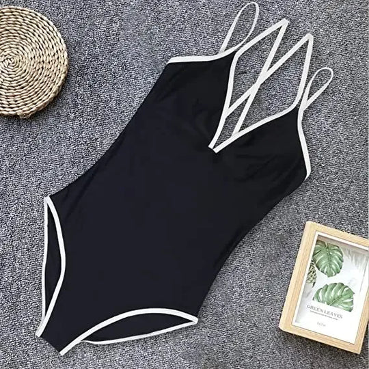 Padded Spaghetti Strap Swimwear for Women - Stylish Comfort &amp; Support - Allen-Fitness