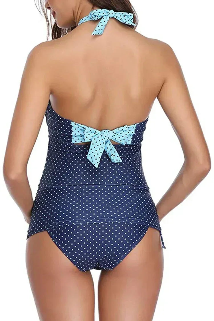 Allover print Maternity Beach wear pregnant swimsuit for pregnant women plus size maternity swimsuit swimwear - Allen-Fitness