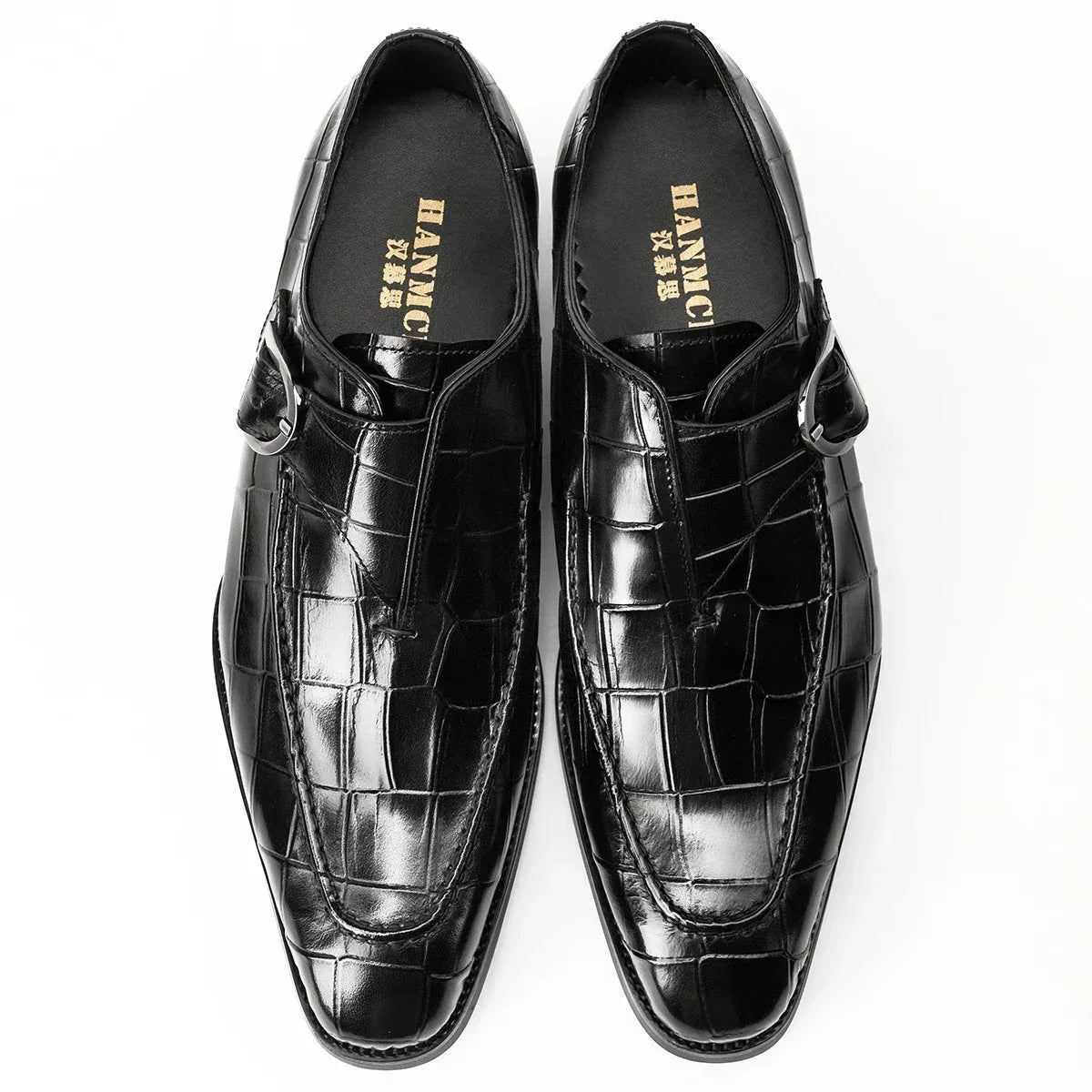 Breathable Genuine Leather Lace-Up Business Shoes for Men - Allen-Fitness