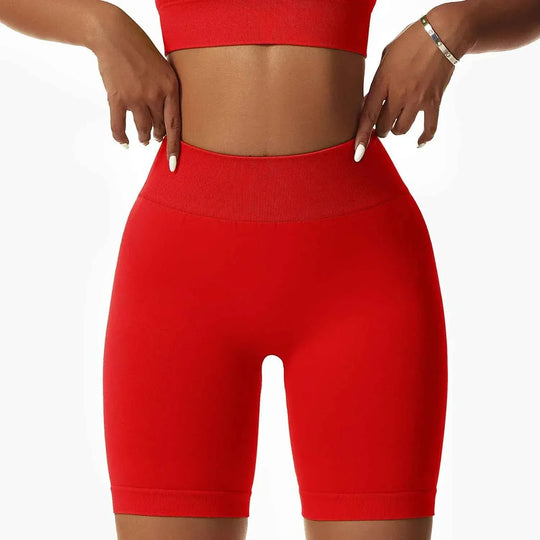 Leggings Yoga Set for Women - Seamless Bra Top and Scrunch Leggings Fitness Sport Suit - Allen-Fitness